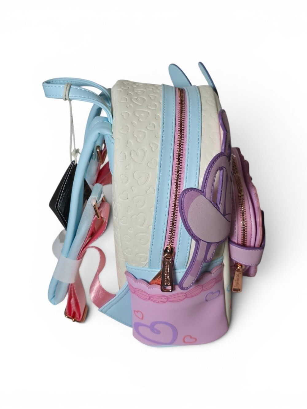 Loungefly Disney Stitch & Angel Be Mine Valentine's Mini Backpack NWT - Picture 5 of 7